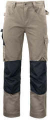 Pantalone Multitasche Beige Projob Pantalone da Lavoro con Rinforzi sulle Ginocchia