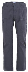 Pantalone R-Stretch Grigio Pantalone da Lavoro Elasticizzato con Tasconi