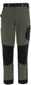 Pantalone Rainold Light Verde Rossini Tech Meccanico Elettricista Magazziniere Elasticizzato