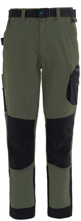 Pantalone Rainold Light Verde Rossini Tech Meccanico Elettricista Magazziniere Elasticizzato