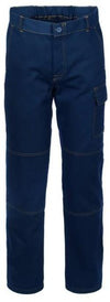 Pantalone Serio Plus + Stretch Blu Pantalone da Lavoro Elasticizzato Officina Industria Meccanico Elettricista