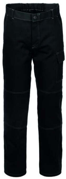 Pantalone Serio Plus + Stretch Nero Pantalone da Lavoro Elasticizzato Officina Industria Meccanico Elettricista