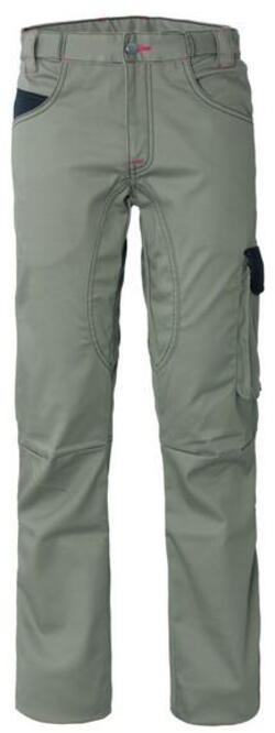Pantalone Stiffer Beige/Nero Elasticizzato Pantalone da Lavoro Meccanico Elettricista Gommista Magazziniere Installatore