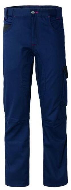 Pantalone Stiffer Blu/Nero Elasticizzato Pantalone da Lavoro Meccanico Elettricista Gommista Magazziniere Installatore