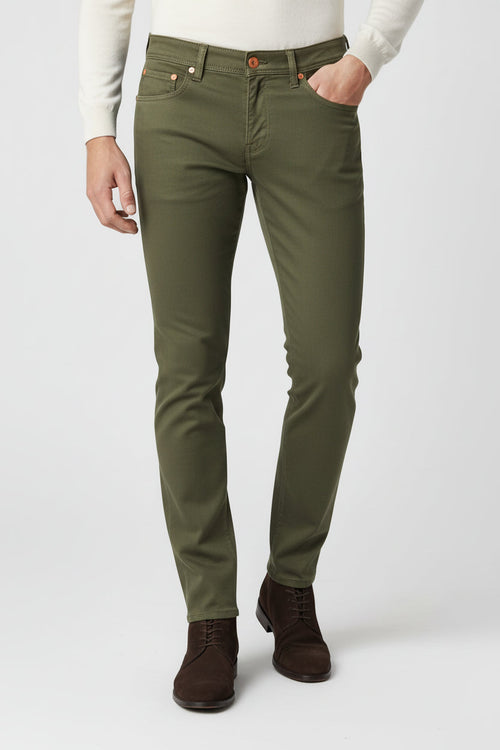 Pantalone uomo PT05 - SWING slim colore verde militare made in Italy