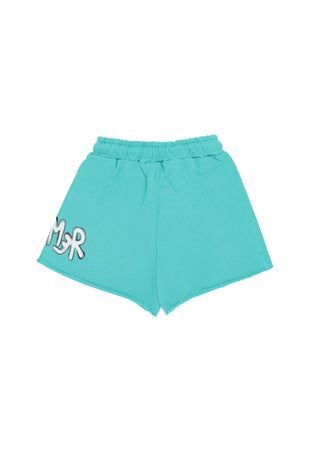 DISCLAIMER Pantalone Corto Donna W Logo Short Mint da donna