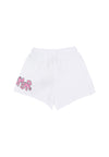 DISCLAIMER Pantalone Corto Donna W Logo Short White da donna