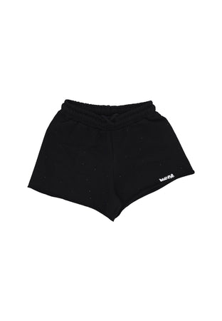 DISCLAIMER Pantalone Corto Donna W Mini Logo Short Black da donna