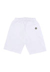 MUSHROOM Pantalone Corto Tuta Uomo Flame Bermuda White da uomo