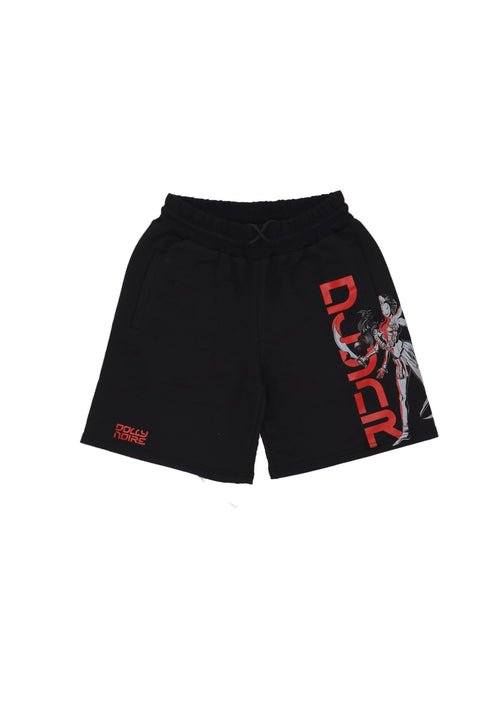 DOLLY NOIRE Pantalone Corto Tuta Uomo Kali Sweatshorts Black da uomo