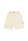 PROPAGANDA Pantalone Corto Tuta Uomo Label Classic Cargo Sweatshort Gravel da uomo