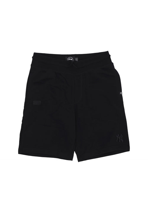 47 BRAND Pantalone Corto Tuta Uomo Mlb Base Runner Emb Helix Shorts Neyyan Jet Black da uomo