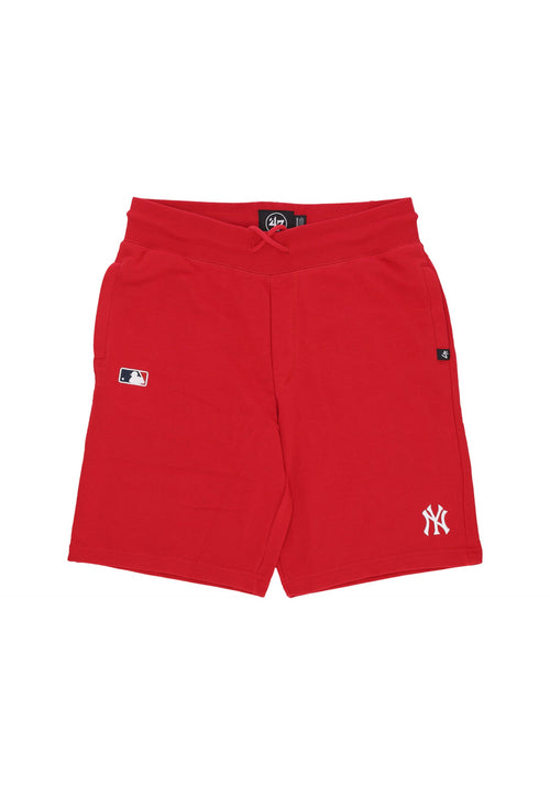 47 BRAND Pantalone Corto Tuta Uomo Mlb Base Runner Emb Helix Shorts Neyyan Red da uomo