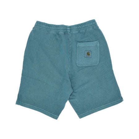 CARHARTT WIP Pantalone Corto Tuta Uomo Nelson Sweat Short Botanic Garment Dyed da uomo