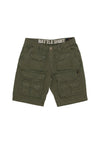ALPHA INDUSTRIES Pantalone Corto Uomo Battle Short Dark Olive da uomo