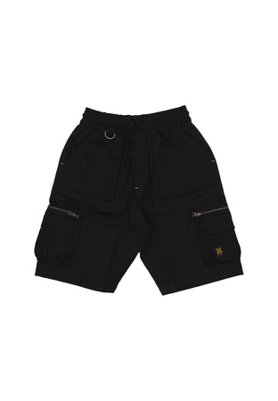 5TATE OF MIND Pantalone Corto Uomo Cargo Shorts Black da uomo