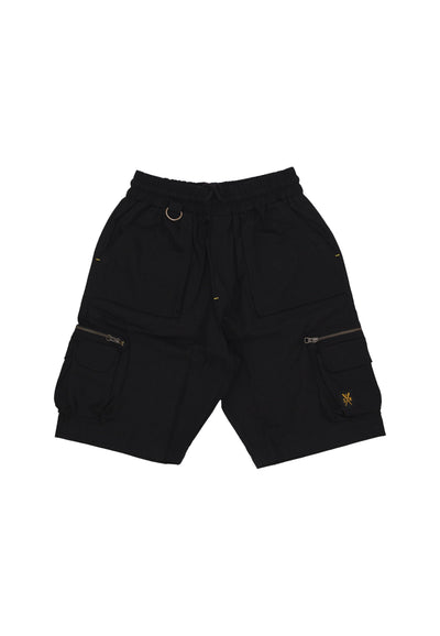 5TATE OF MIND Pantalone Corto Uomo Cargo Shorts Black da uomo