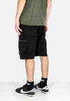 5TATE OF MIND Pantalone Corto Uomo Cargo Shorts Black da uomo