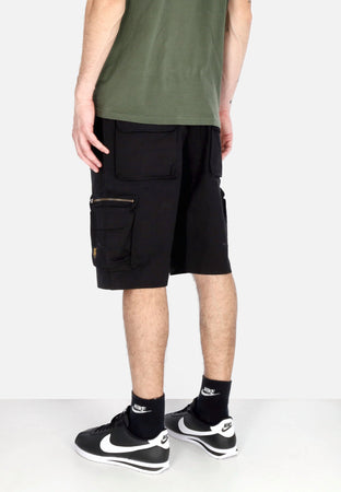 5TATE OF MIND Pantalone Corto Uomo Cargo Shorts Black da uomo