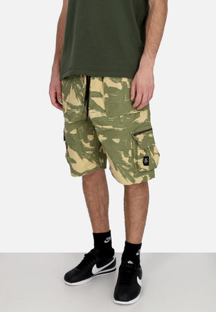 5TATE OF MIND Pantalone Corto Uomo Cargo Shorts Camo da uomo