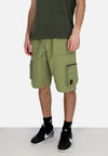 5TATE OF MIND Pantalone Corto Uomo Cargo Shorts Military Green da uomo