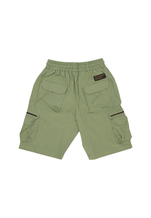 5TATE OF MIND Pantalone Corto Uomo Cargo Shorts Military Green da uomo