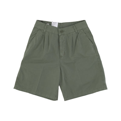 CARHARTT WIP Pantalone Corto Uomo Colston Short Dollar Green Garment Dyed da uomo