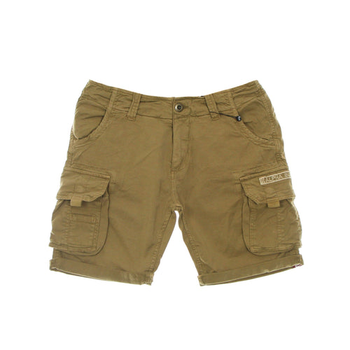 ALPHA INDUSTRIES Pantalone Corto Uomo Crew Short Khaki da uomo