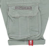 ALPHA INDUSTRIES Pantalone Corto Uomo Crew Short Dusty Green da uomo