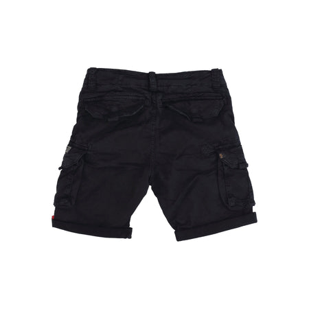 ALPHA INDUSTRIES Pantalone Corto Uomo Crew Short Black da uomo