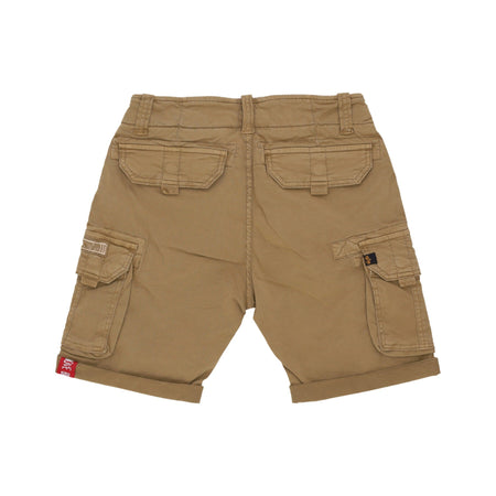 ALPHA INDUSTRIES Pantalone Corto Uomo Crew Short Khaki da uomo