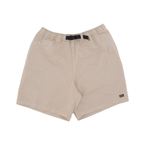 OBEY Pantalone Corto Uomo Easy Pigment Trail Short Pigment Silver Grey da uomo