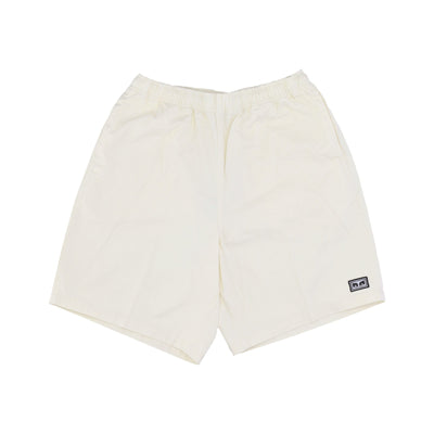 OBEY Pantalone Corto Uomo Easy Relaxed Twill Short Unbleached da uomo