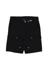 DISCLAIMER Pantalone Corto Uomo Logo Short Black da uomo