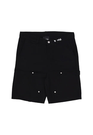 DISCLAIMER Pantalone Corto Uomo Logo Short Black da uomo
