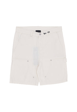 DISCLAIMER Pantalone Corto Uomo Logo Short Milk da uomo
