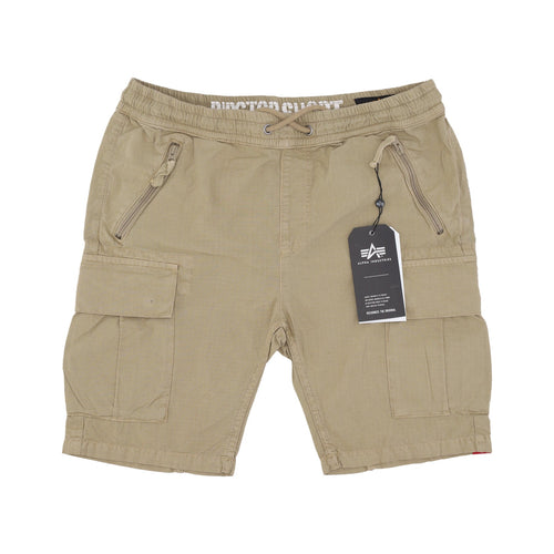ALPHA INDUSTRIES Pantalone Corto Uomo Ripstop Jogger Short Sand da uomo