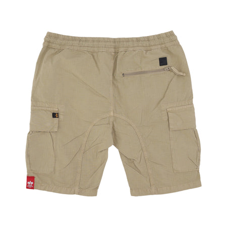 ALPHA INDUSTRIES Pantalone Corto Uomo Ripstop Jogger Short Sand da uomo