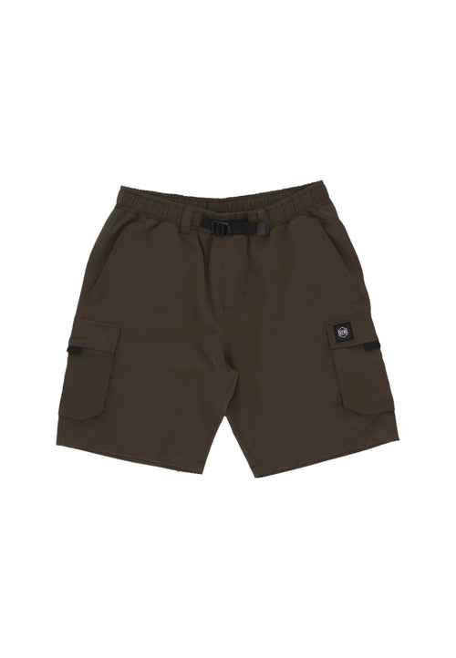 DOLLY NOIRE Pantalone Corto Uomo Techno Cargo Shorts Forest Night da uomo