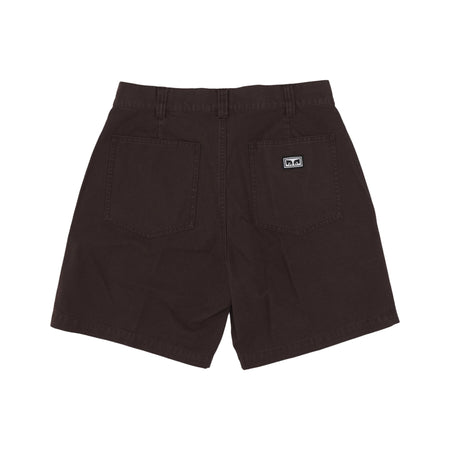 OBEY Pantalone Corto Uomo Utility Short Java Brown da uomo