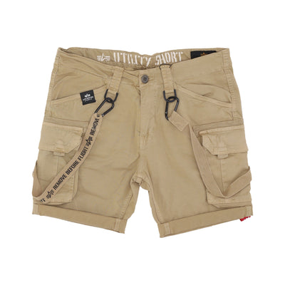 ALPHA INDUSTRIES Pantalone Corto Uomo Utility Short Sand da uomo