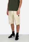 5TATE OF MIND Pantalone Corto Uomo Worker Shorts Off White/camo da uomo