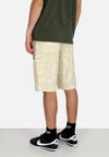 5TATE OF MIND Pantalone Corto Uomo Worker Shorts Off White/camo da uomo