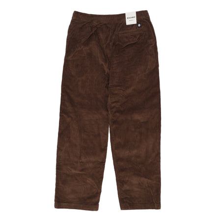 ELEMENT Pantalone Lungo Uomo Chilling Cord Pant Chestnut da uomo
