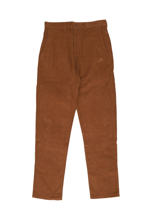 Nike Pantalone Lungo Uomo Club Chino Corduroy Pant Lt British Tan da uomo