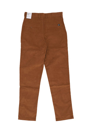 Nike Pantalone Lungo Uomo Club Chino Corduroy Pant Lt British Tan da uomo