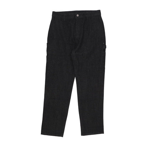 DOLLY NOIRE Pantalone Lungo Uomo Denim Carpenter Pants Black da uomo