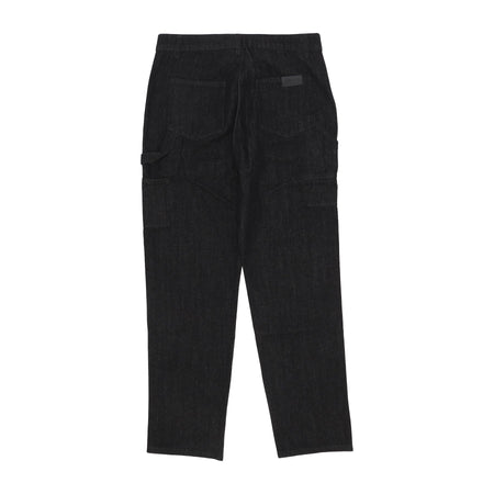 DOLLY NOIRE Pantalone Lungo Uomo Denim Carpenter Pants Black da uomo