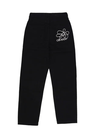 ARTE Pantalone Lungo Uomo Embroidery Pocket Pants Black da uomo