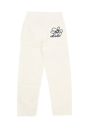 ARTE Pantalone Lungo Uomo Embroidery Pocket Pants Cream da uomo